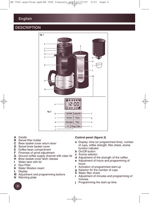 krups coffee maker instructions|krups coffee maker programming instructions.